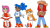 Size: 2651x1481 | Tagged: safe, artist:djschool, amy rose, knuckles the echidna, miles "tails" prower, sonic the hedgehog, human, 2015, arms folded, beanbrows, dark skin, flat colors, freckles, frown, group, humanized, knuckles' hat, simple background, smile, standing, tan skin, white background, wink