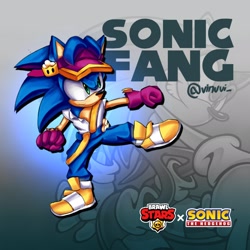 Size: 2048x2048 | Tagged: safe, artist:vinuui_, sonic the hedgehog