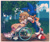 Size: 1700x1437 | Tagged: safe, artist:sugarhog-au, sonic the hedgehog, hedgehog, human, sonic x, 2025, abstract background, alternate universe, border, daytime, disabled, duo, eyes closed, female, hedge, helen, laughing, leaf, leaning, male, missing tooth, mouth open, open smile, outdoors, park, sitting, smile, standing, tree, wheelchair