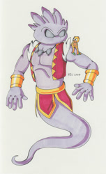 Size: 900x1481 | Tagged: safe, artist:mightyray, ray the flying squirrel, 2024, babylon guardian, looking at each other, on shoulder, simple background, size difference, solo, white background