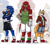 Size: 1056x934 | Tagged: safe, artist:infamouzsky, knuckles the echidna, miles "tails" prower, sonic the hedgehog, clothes, echo background, trio, whiskers