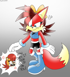 Size: 3000x3300 | Tagged: safe, artist:fartist2020, fiona fox, sally acorn