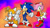 Size: 1192x670 | Tagged: safe, artist:soniclover82, amy rose, miles "tails" prower, sonic the hedgehog, alternate version, trio, wallpaper