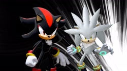 Size: 1920x1080 | Tagged: safe, artist:soniclover82, shadow the hedgehog, silver the hedgehog