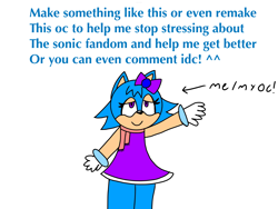 Size: 2160x1620 | Tagged: safe, oc, oc:gabby the hedgehog, hedgehog, amy's halterneck dress, bow, english text, flat colors, looking up, scarf, simple background, text, white background