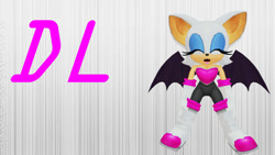 Size: 1024x576 | Tagged: safe, artist:waleedtariqmmd, rouge the bat, 3d, mmd, solo