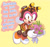 Size: 2007x1891 | Tagged: safe, artist:nanite, charmy bee, bee, bouquet, charmabetes, cute, dialogue, flower, happy, looking at viewer, male, simple background, solo, talking to viewer, yellow background