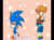 Size: 498x373 | Tagged: artist needed, safe, chris thorndyke, sonic the hedgehog, hedgehog, human, animated, best friends, chrisabetes, cute, dancing, duo, gif, happy, male, sonabetes