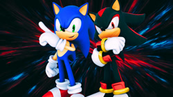 Size: 1192x670 | Tagged: safe, artist:soniclover82, shadow the hedgehog, sonic the hedgehog
