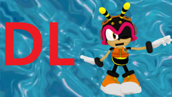 Size: 1024x576 | Tagged: safe, artist:waleedtariqmmd, charmy bee, mmd