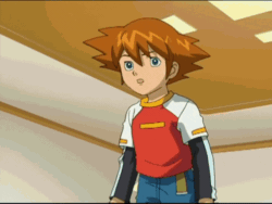 Size: 498x375 | Tagged: safe, chris thorndyke, miles "tails" prower, fox, human, animated, chuck thorndyke, door, male, running, screencap, sonic x, worried