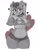 Size: 900x1200 | Tagged: safe, artist:jmermelade, vanilla the rabbit, rabbit, clothes, crop top, cropped shirt, female, heart hands, micro shorts, midriff, solo