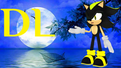 Size: 1192x670 | Tagged: safe, artist:waleedtariqmmd, oc, oc:isaac the ultra instinct highest, hedgehog, 3d, mmd, oc only, solo