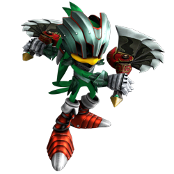 Size: 2000x2000 | Tagged: safe, artist:nibroc-rock, jet the hawk, sonic and the black knight, 2015, 3d, axe, holding something, knight armor, simple background, sir lamorak, solo, standing, transparent background, weapon