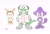 Size: 2282x1543 | Tagged: safe, artist:nokaigaming, charmy bee, espio the chameleon, vector the crocodile, faic, front view, frown, hands together, holding something, looking at viewer, sign, simple background, team chaotix, trio, white background