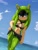 Size: 1536x2048 | Tagged: suggestive, artist:soranygyart, surge the tenrec, bikini, hair down, swimsuit