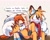 Size: 2048x1628 | Tagged: safe, artist:_ra_fox_, cream the rabbit, miles "tails" prower, 2025, aged up, blushing, cream x tails, cute, dialogue, duo, embarrassed, english text, eye clipping through hair, eyebrow clipping through hair, eyes closed, eyewear on head, frown, fur markings, goggles, goggles on head, grey background, happy, holding something, holding tail, hugging, hugging tail, looking offscreen, scarf, shipping, simple background, sitting, smile, speech bubble, straight, talking, text