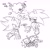 Size: 2000x2000 | Tagged: safe, artist:tamjeong_sonic, shadow the hedgehog, sonic the hedgehog, 2025, blushing, carrying them, duo, fight, gay, greyscale, korean text, monochrome, shadow x sonic, shipping, simple background, sketch, speech bubble, white background