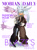 Size: 2048x2745 | Tagged: safe, artist:xtc_0o, blaze the cat, silver the hedgehog, cat, hedgehog, 2026, alternate version, clothes, duo, english text, female, fully clothed, glasses, hugging, looking at viewer, magazine cover, male, pants, shipping, silvaze, straight, suit, white background