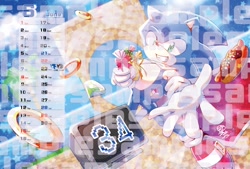 Size: 1200x812 | Tagged: safe, artist:hoshinekirakira, sonic the hedgehog, green hill zone, 2024, chaos emerald, chili dog, daytime, food, grin, holding something, looking at viewer, loop, obtrusive watermark, outdoors, reaching towards the viewer, ring, smile, solo, star (symbol), water, watermark