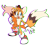 Size: 900x817 | Tagged: safe, artist:8xenon8, artist:shadails, miles "tails" prower, 2021, aged up, arm fluff, blushing, chest fluff, flat colors, fur markings, jet anklet, looking at viewer, one fang, outline, redesign, simple background, smile, solo, transparent background