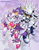 Size: 2975x3850 | Tagged: safe, artist:pensforpenc1ls, blaze the cat, silver the hedgehog, cat, hedgehog, 2026, alternate outfit, clothes, duo, echo background, female, fully clothed, glasses, male, pose, shipping, silvaze, smile, straight