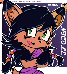 Size: 1386x1525 | Tagged: safe, artist:zeed_02, nicole the hololynx