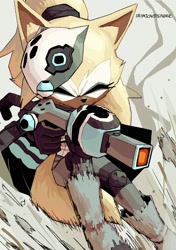 Size: 1406x2000 | Tagged: safe, artist:ironicnotsavage, whisper the wolf