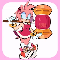 Size: 2048x2048 | Tagged: safe, artist:retrodaze101, amy rose