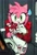 Size: 1391x2048 | Tagged: safe, artist:0ni91ri, amy rose, shadow the hedgehog, 2025, alternate outfit, amy x shadow, blushing, box, chocolate box, duo, english text, heart, holding something, locker, looking at viewer, mouth open, open smile, school, ship name, sitting, smile, smiling at viewer, solo focus, speech bubble, straight, sweatdrop