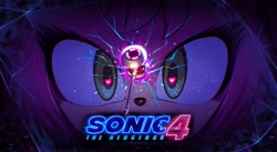 Size: 2048x1126 | Tagged: safe, artist:kiioki11, amy rose, hedgehog, 2026, broken glass, female, looking at viewer, piko piko hammer, solo, sonic the hedgehog 4 (film)