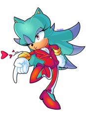 Size: 1423x2048 | Tagged: safe, artist:cj_hawkyn, breezie the hedgehog