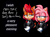 Size: 2700x2000 | Tagged: safe, artist:yoshiyoshi700, amy rose, sally acorn, 2021, absurd res, black background, blushing, duo, english text, eye clipping through hair, hands together, i wish x a very pleasant evening, lidded eyes, looking at viewer, looney tunes, meme, rose, signature, simple background, smile, smirk, suit, text, tie