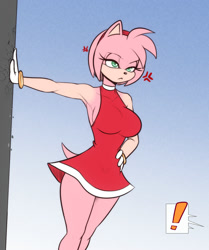 Size: 1675x2000 | Tagged: safe, artist:scorpdk, amy rose