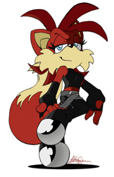 Size: 453x700 | Tagged: safe, artist:emerald-physics, fiona fox